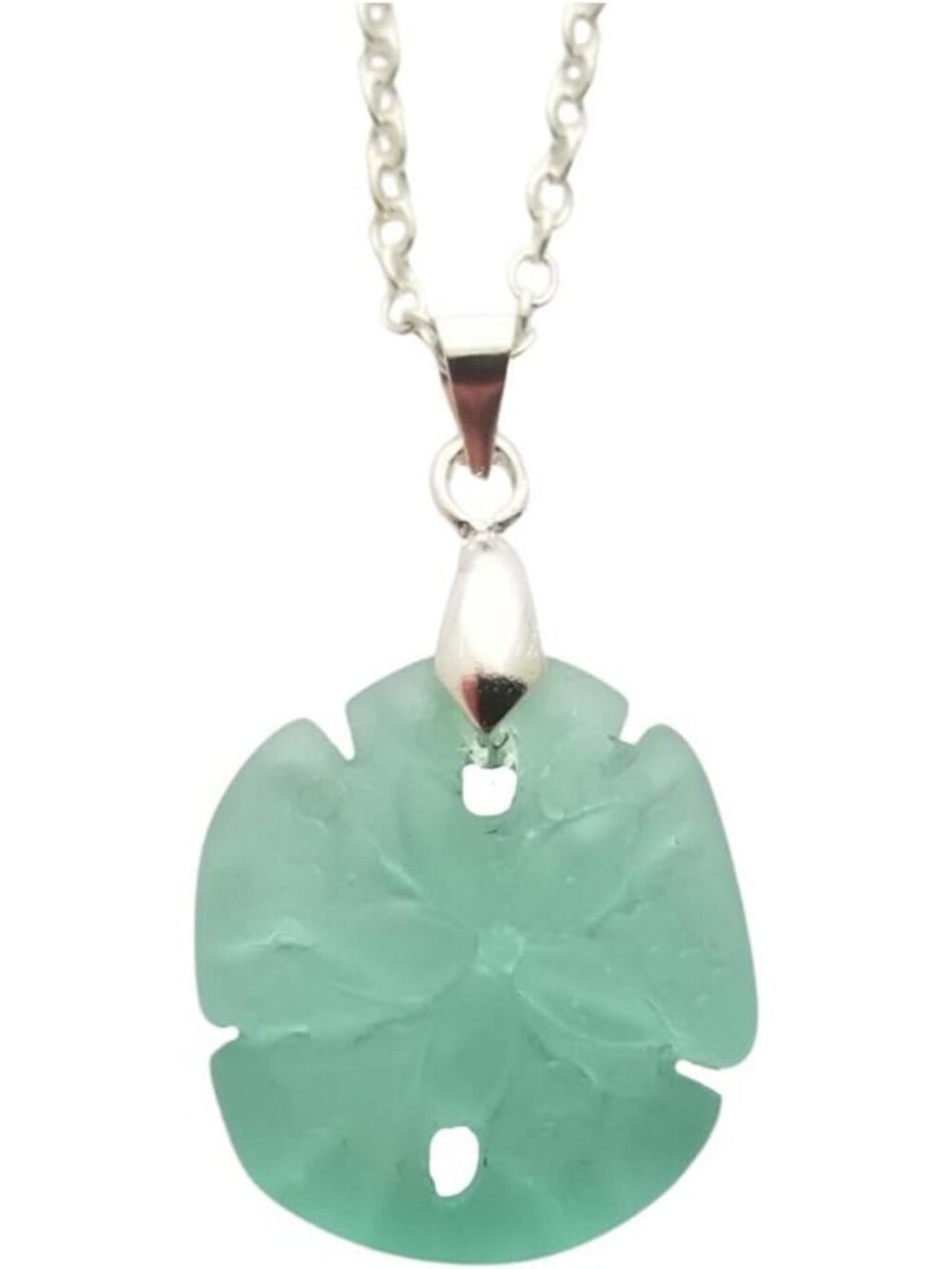Handmade Sea Glass Jewelry - Sand Dollar Necklaces, Perfect Hawaii Gift Wrapped